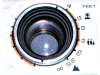 Objektiv einer Kodak-Sofortbildkamera
